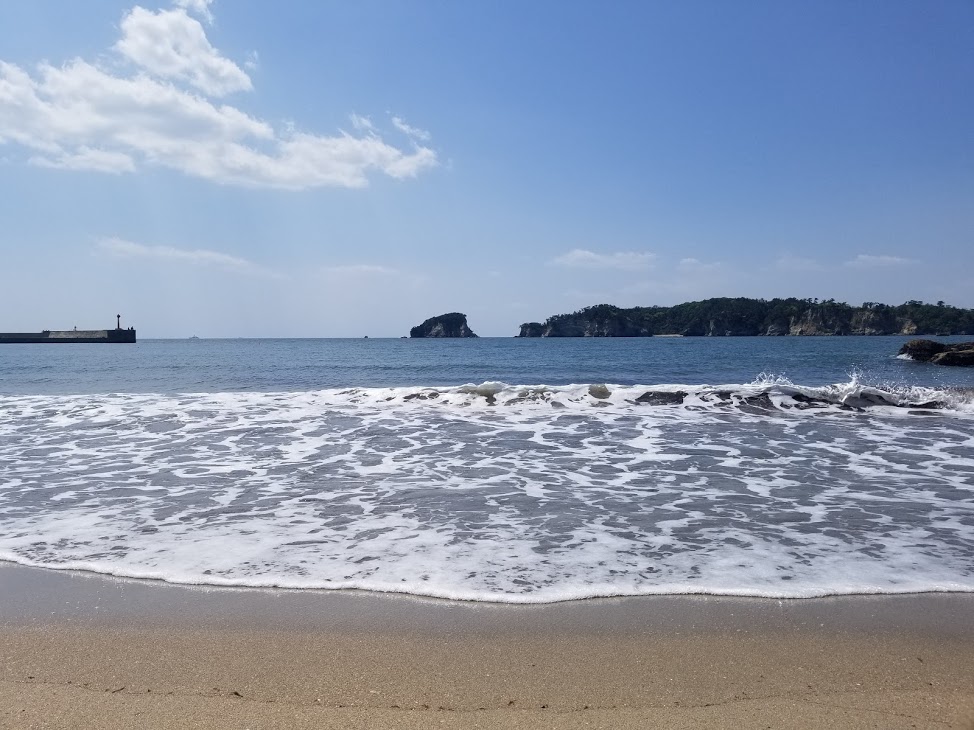宮戸島の大浜海岸
