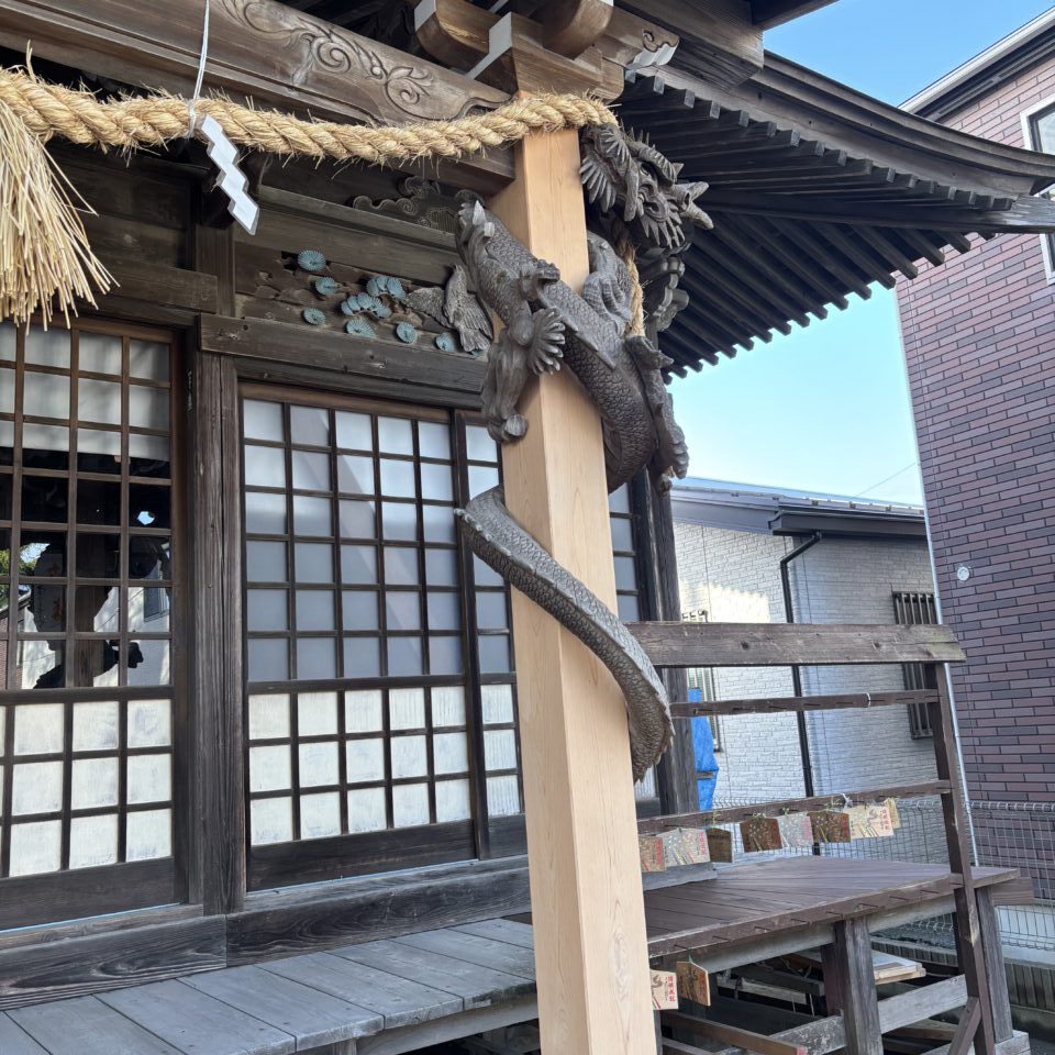 須賀神社　龍　
