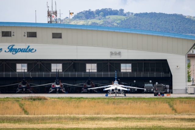 松島基地 ブルーインパルス格納庫