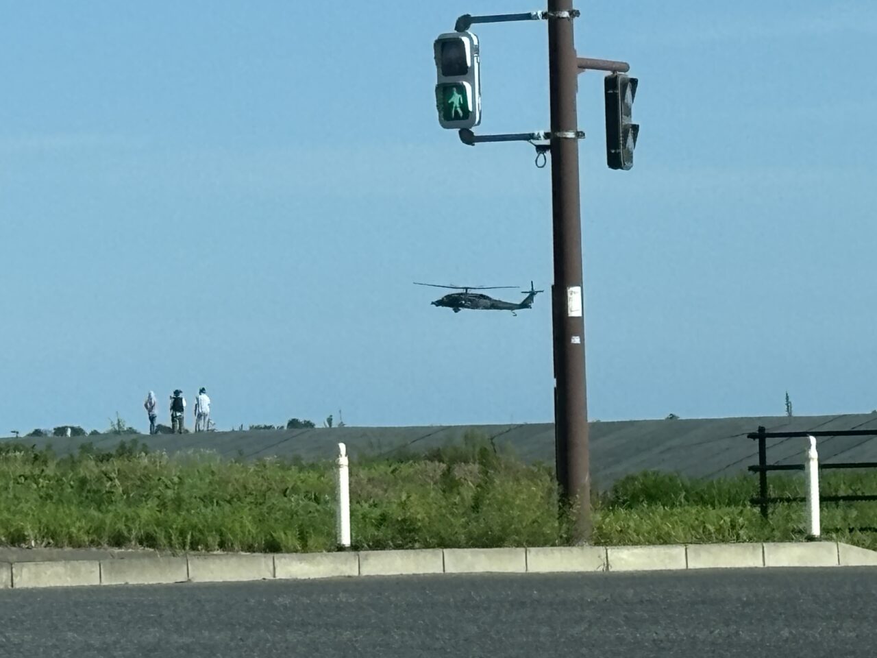 松島基地　ヘリコプター