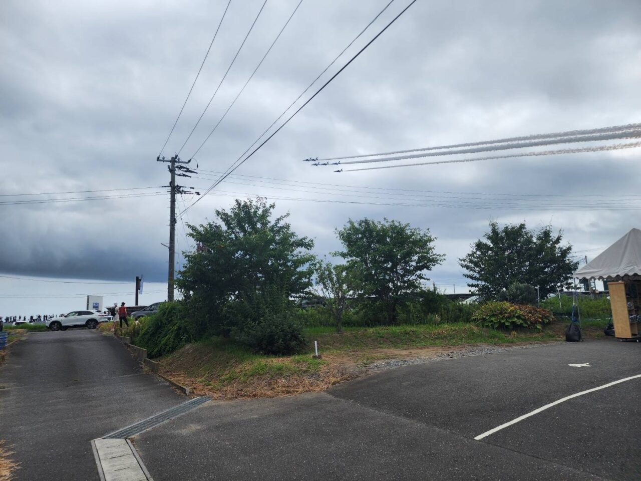 ブルーインパルス 展示飛行