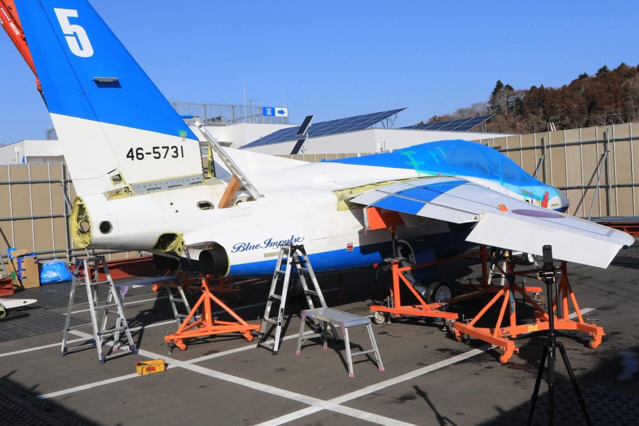 ブルーインパルス常設展示
