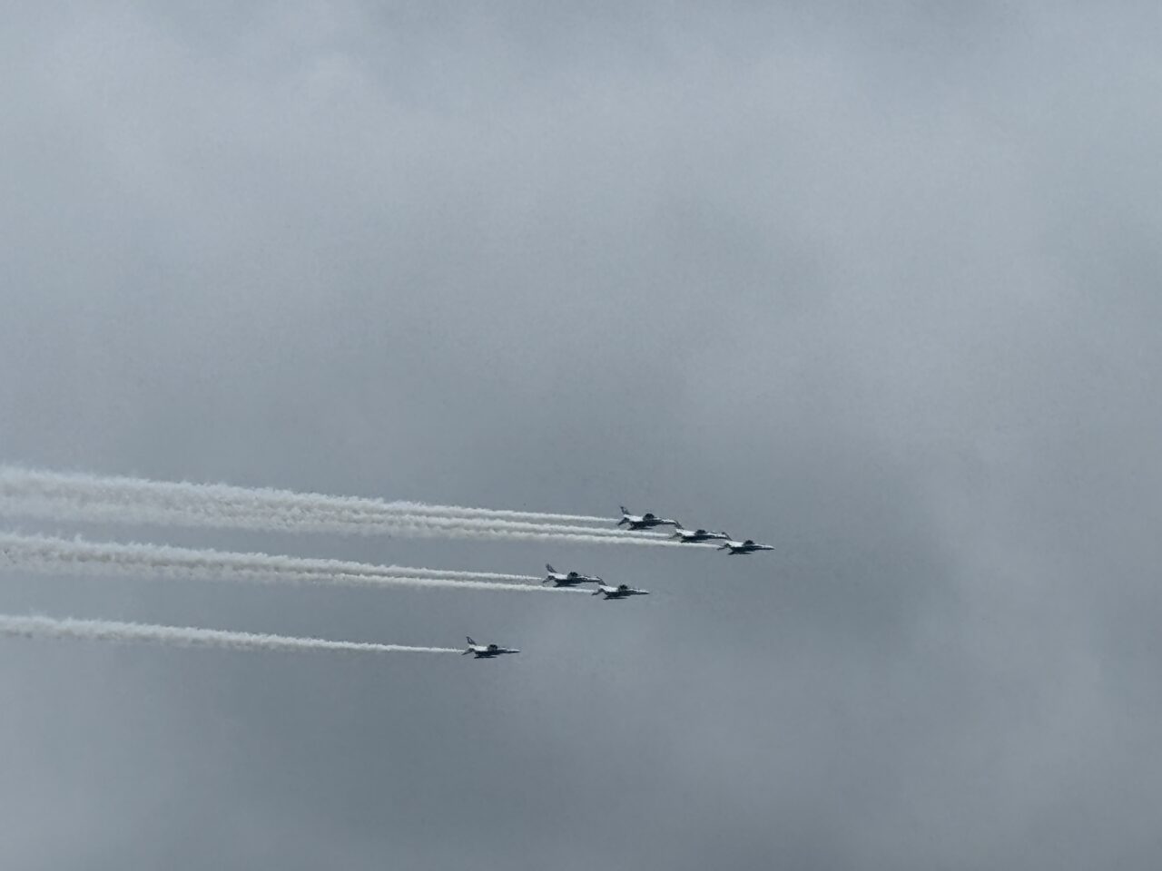 ブルーインパルス　視察